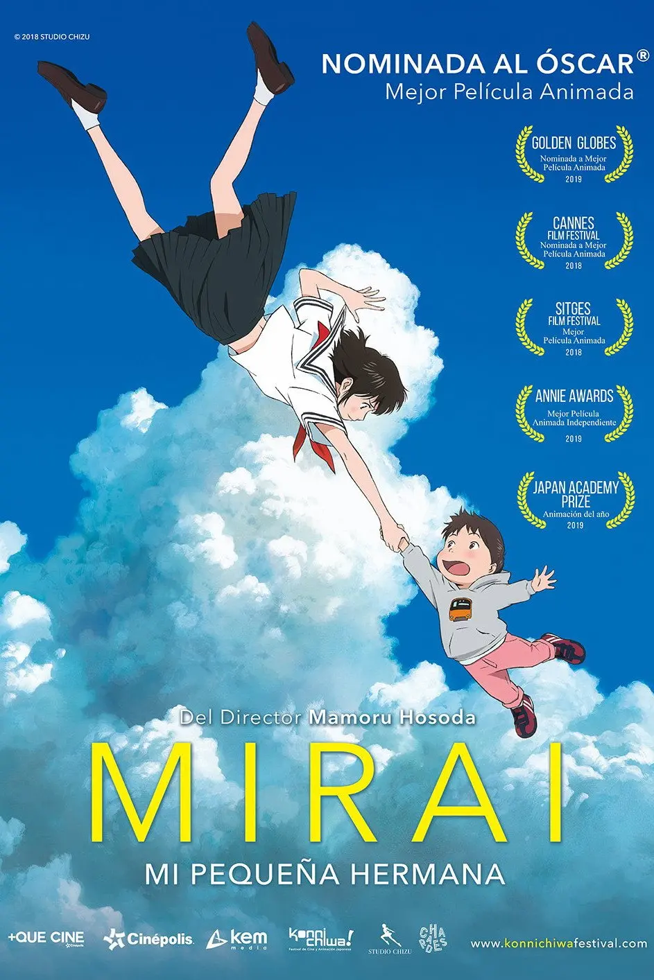 Miraï: mi pequeña hermana